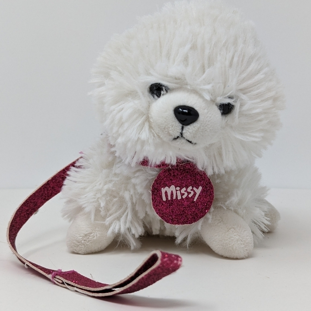 Justice Pet Shop Dog Missy Puppy Plush Stuffed Animal Pomeranian